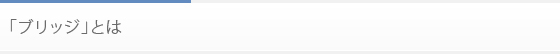 ブリッジとは